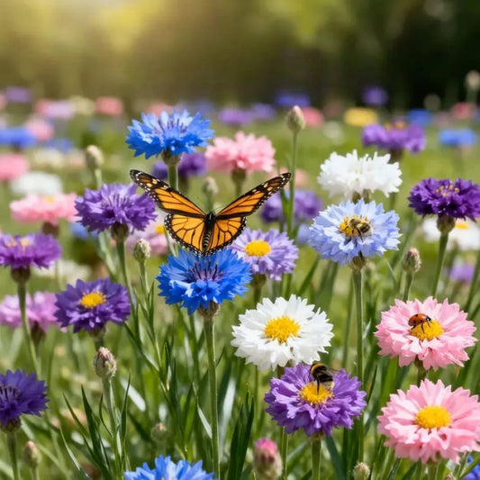 Hardy Cornflower Flower Seeds For Outdoor Planting